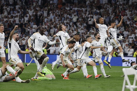 El festejo del Real Madrid