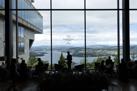 Vista sul lago di Lucerna