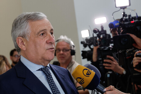 Il ministro degli Esteri, Antonio Tajani