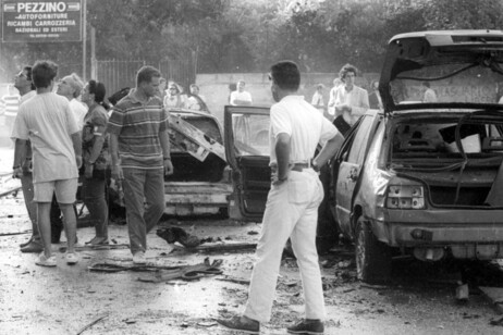 Via D'Amelio, Palermo, 19 de julio de 1992, días del brutal atentado.