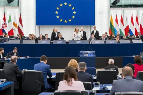 Un momento de la votación de las nuevas autoridades de las comisiones del Parlamento Europeo.
