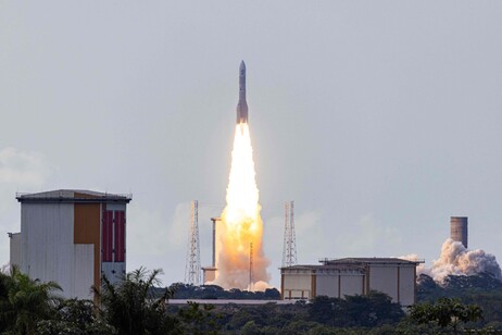 Lançamento do foguete Ariane 6 na Guiana Francesa