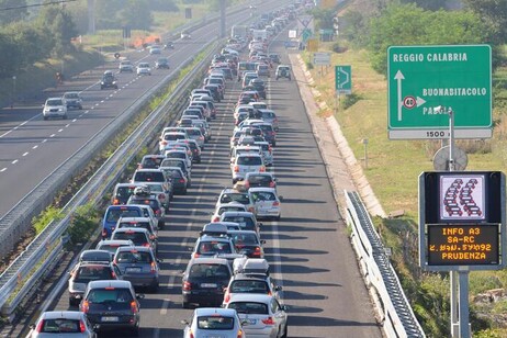 El caos en las carreteras tras el fin de las vacaciones de verano en Italia.