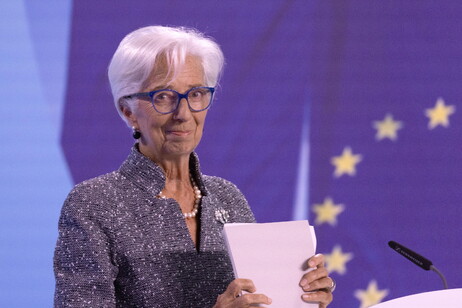 A presidente do BCE, Christine Lagarde