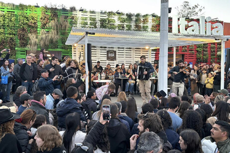 El pabellón italiano en Expo Prado.