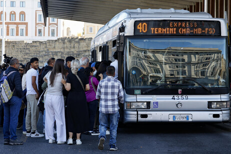 Un autobus a Roma