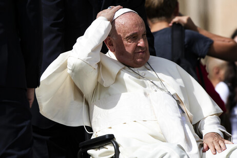 Papa Francisco durante audiência geral no Vaticano