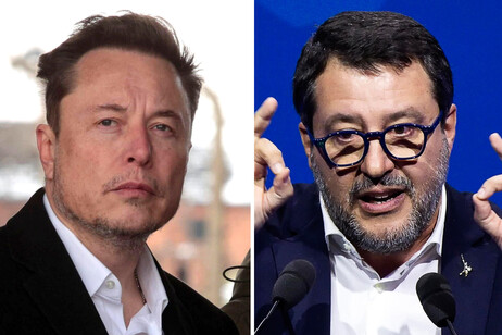 Elon Musk e Matteo Salvini