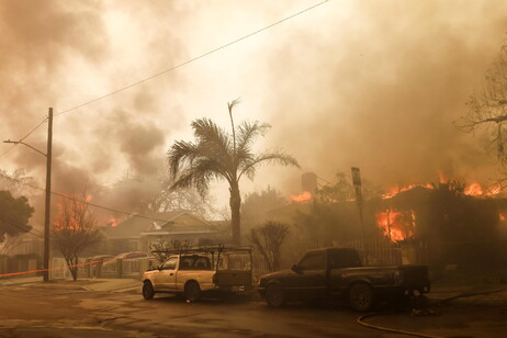 Arde Los Angeles, feroces incendios forestales