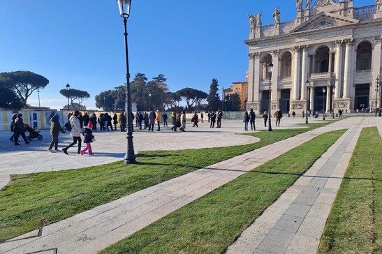 Giubileo: riaprono lavori conclusivi di piazza San Giovanni