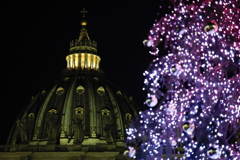 Árvore de Natal foi inaugurada no último fim de semana