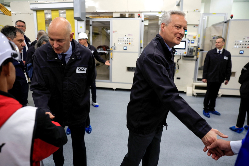 ACC inaugurates its gigafactory in northern France - RIPRODUZIONE RISERVATA