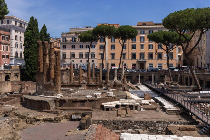 Roma reabre ao público área arqueológica no Largo Argentina