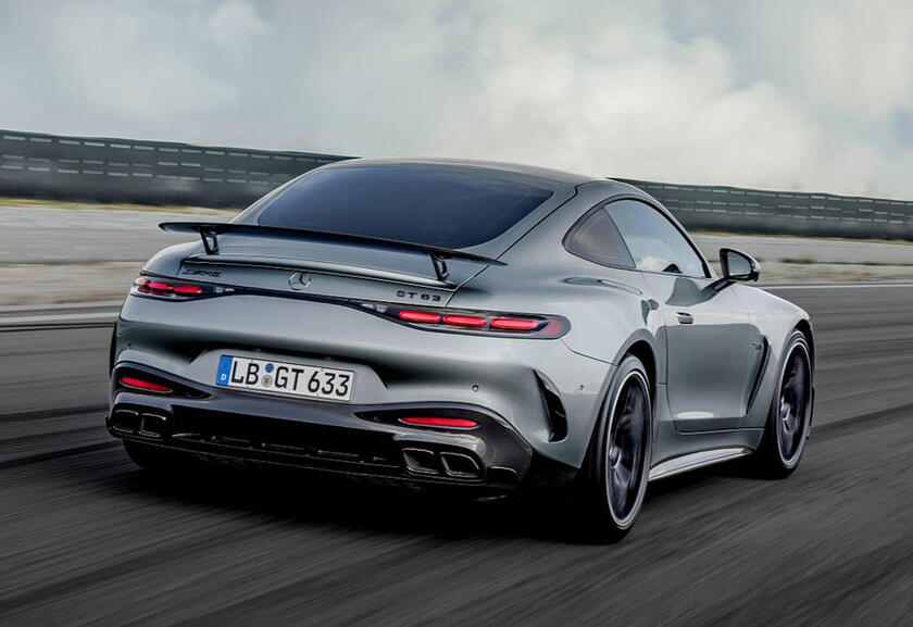 Mercedes-Amg GT Coupé © ANSA/Mercedes