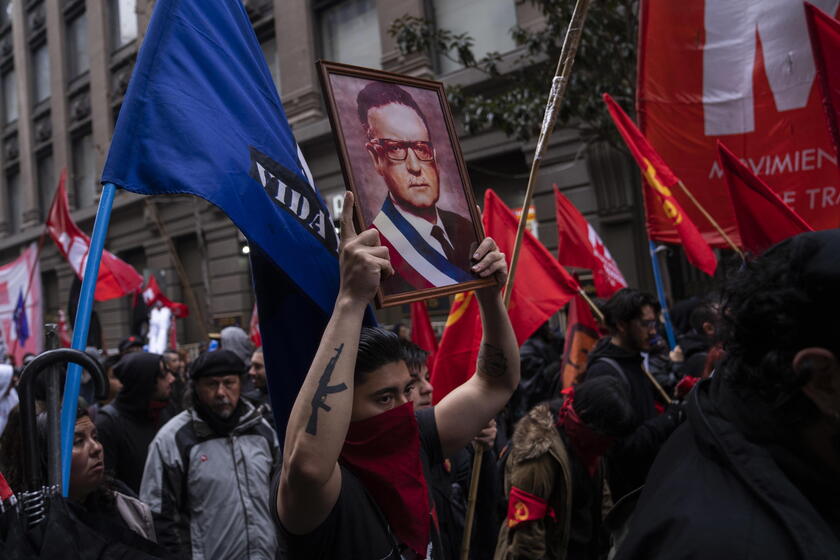 Demonstration for the 50th anniversary of the coup d'