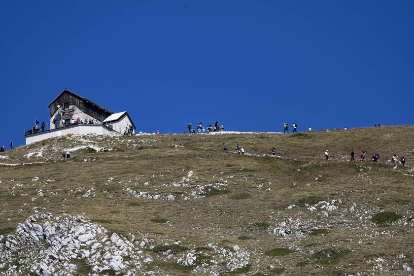 Destinos de inverno na Itália, como os Alpes Apeninos, são procurados até no verão (Foto: Massimo Percossi/ANSA)