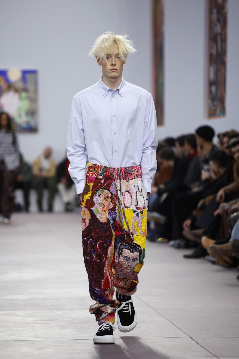 Loewe - Runway - Paris Men 's Fashion Week Fall/Winter 2024/2025 © ANSA/EPA