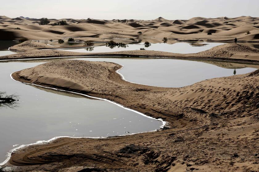 Sahara, alluvione nel deserto