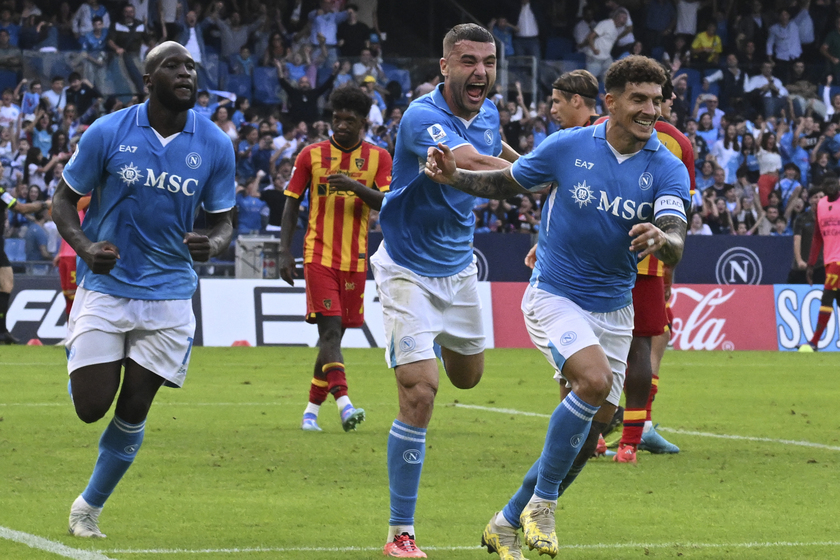 Italy soccer: Serie A Napoli vs Lecce