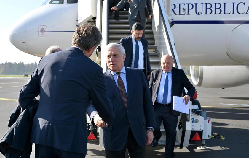 Tajani arrivato a Lubiana per comitato ministri Italia-Slovenia