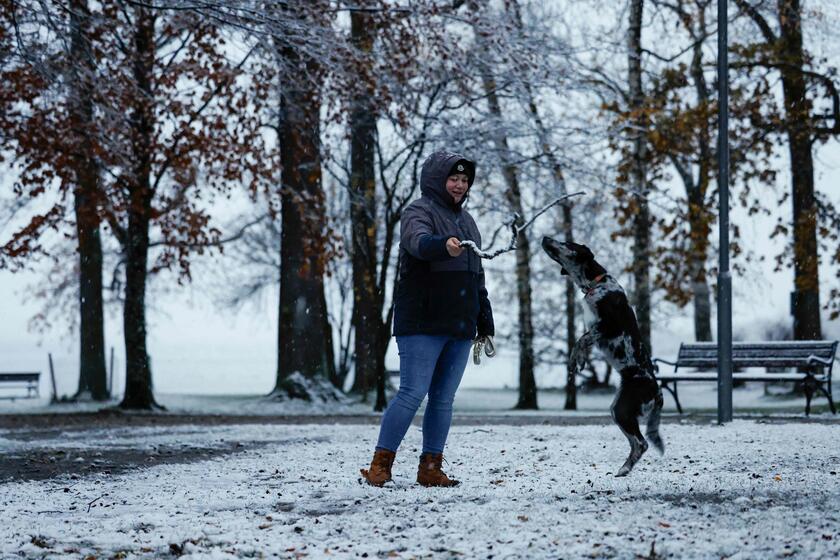 Germania: la neve disegna i paesaggi