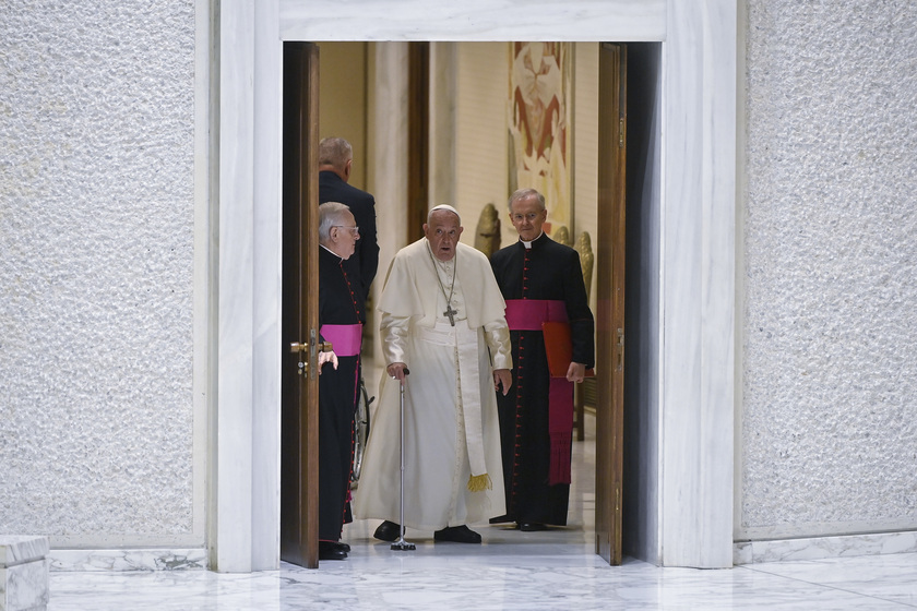 Pope Francis' audience with fishermen