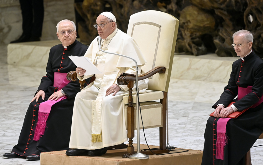 Pope Francis' audience with fishermen