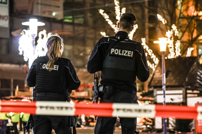 At least one dead and dozens injured after car driven into crowd at German Christmas market