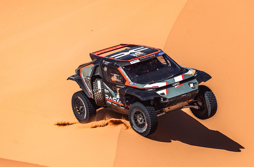 Svelati i 10 segreti della Dacia Sandrider della Dakar 2025