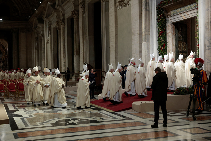 Pope Francis celebrates Christmas Eve Mass and kicks off 2025 Catholic Holy Year, at the Vatican