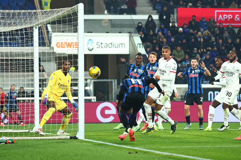 Soccer: Serie A; Atalanta-Milan