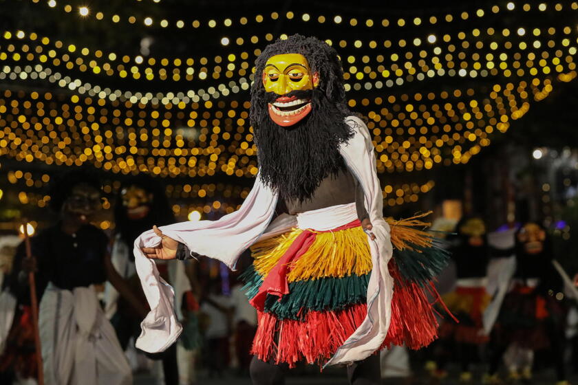 Navam Perahera - Annual Buddhist cultural pageant in Colombo © ANSA/EPA