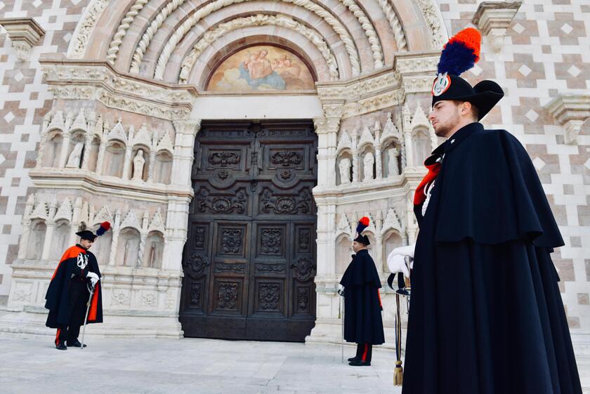 La Basilica di Collemaggio - RIPRODUZIONE RISERVATA