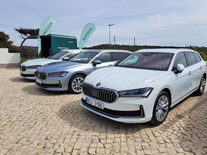 Nuova Skoda Superb Wagon - RIPRODUZIONE RISERVATA