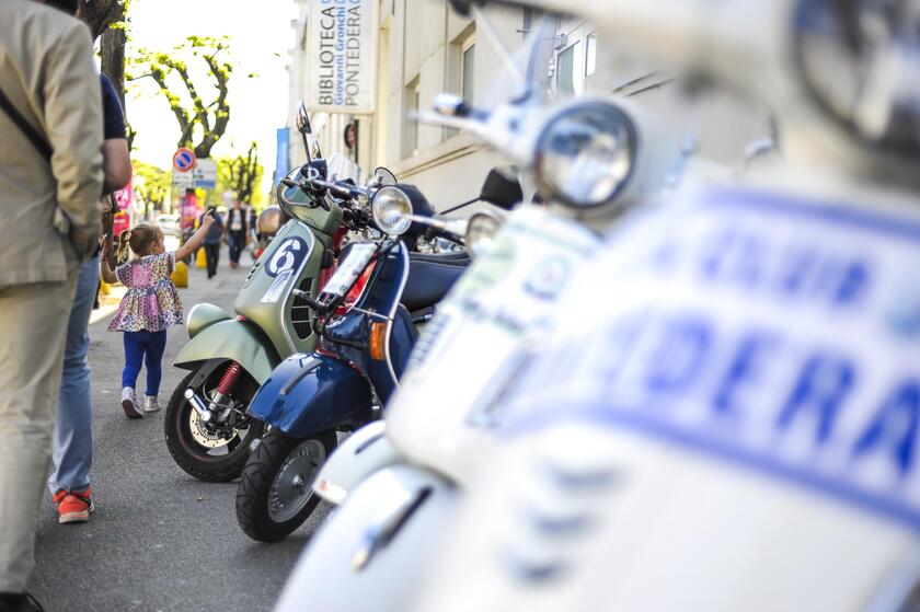 Tutto pronto a Pontedera per i Vespa World Days - RIPRODUZIONE RISERVATA