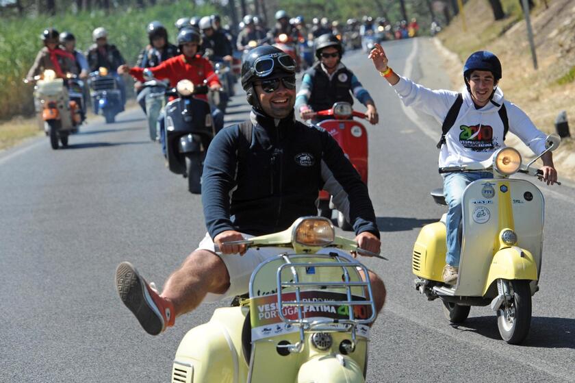 Tutto pronto a Pontedera per i Vespa World Days - RIPRODUZIONE RISERVATA