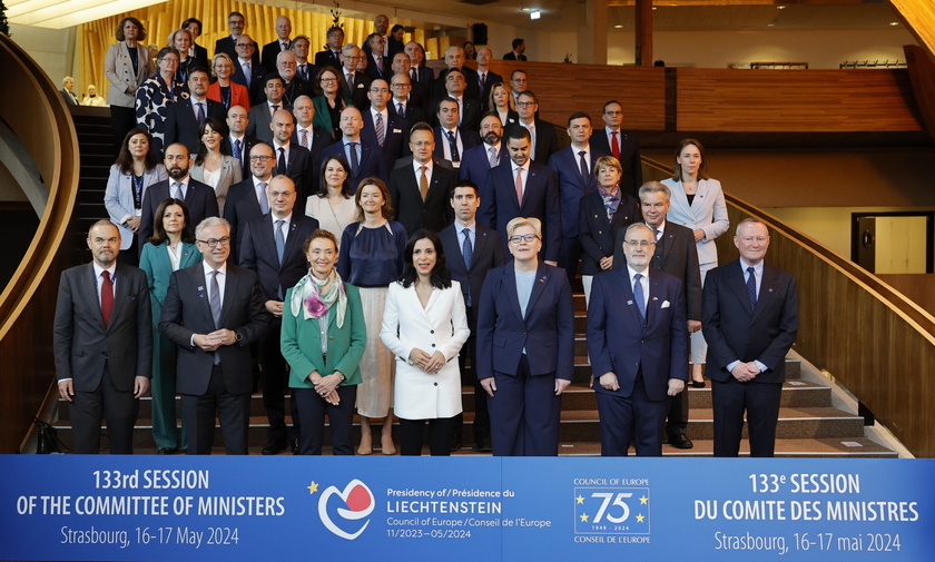 Council of Europe Foreign Ministers meet in Strasbourg