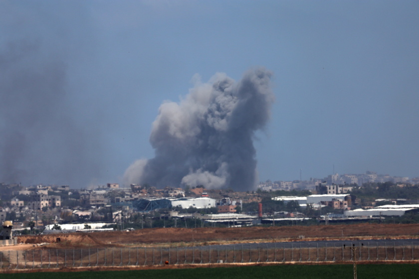 Israeli army airstrikes on Northern Gaza Strip