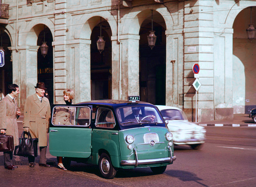 Fiat 600 D Multipla allestimento Taxi