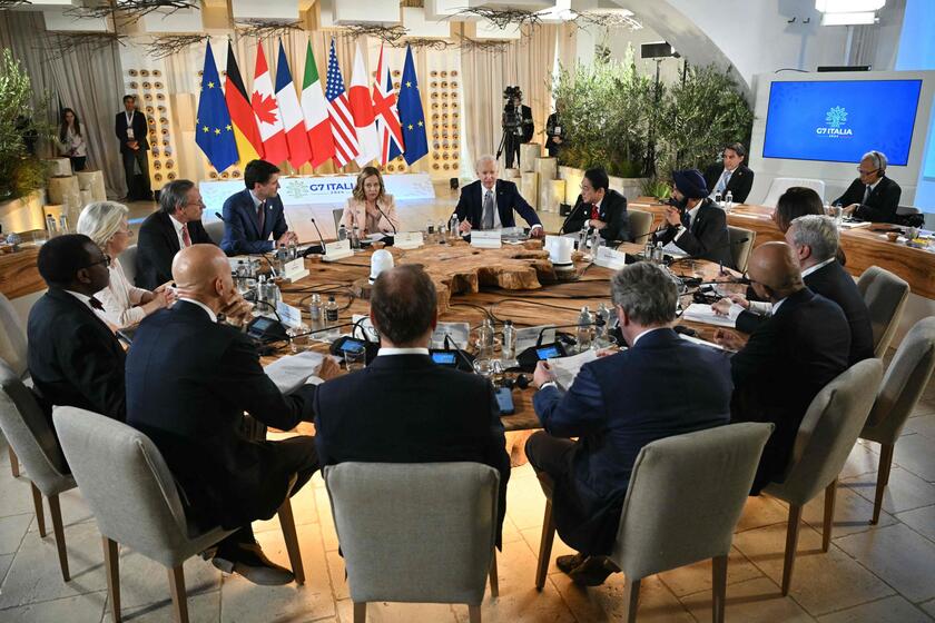 La Cumbre de líderes del G7 reunidos en Borgo Egnazia
