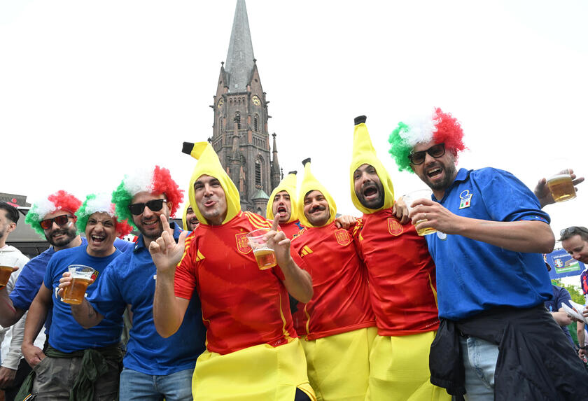 Invasione azzurra a Gelsenkirchen