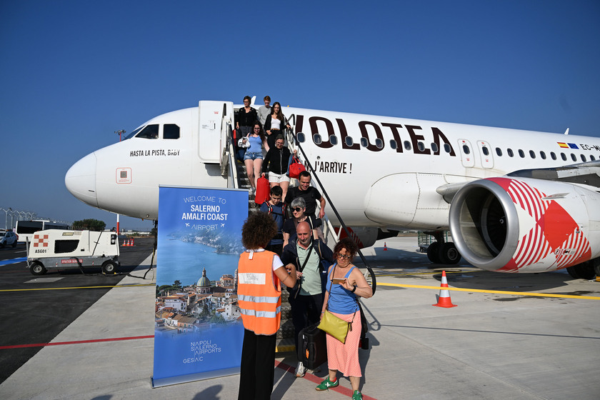 Al via i primi voli di linea dall'Aeroporto di Salerno