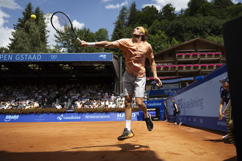 Swiss Open tennis tournament in Gstaad 
