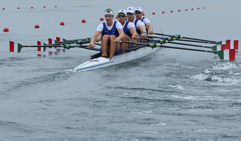 El remo italiano se llevó el bronce