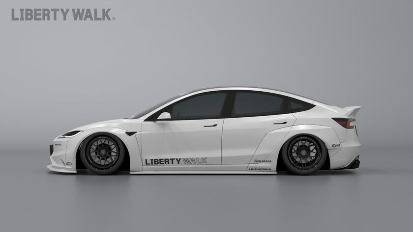 Tesla Model 3 by Liberty Walk