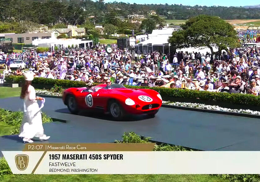 Tutti i trofei vinti da Maserati a Pebble Beach