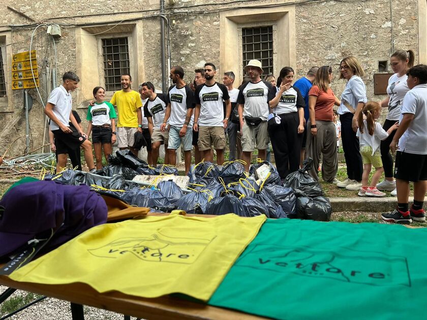 Norcia più pulita grazie a impegno di una giovane start up