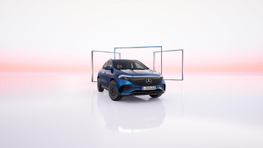 Mercedes EQA, design elegante e stile distintivo