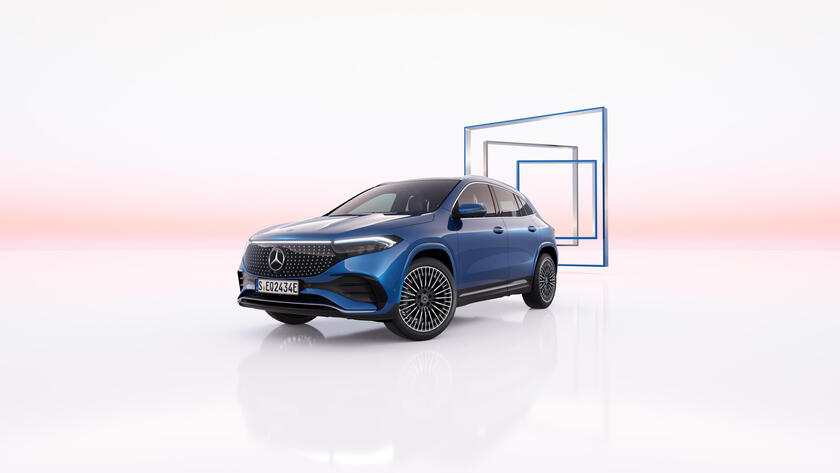 Mercedes EQA, design elegante e stile distintivo