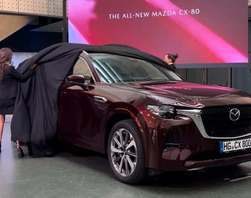 Nuova Mazda CX-80 Unveiling